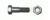 Sechskantschraube mit Schaft M20x80 G10.9