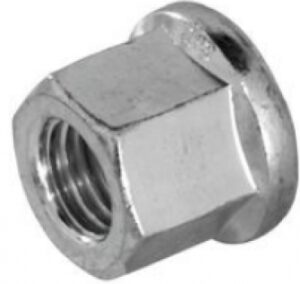 Bundmutter M14 G8 DIN6923 mit Rippen, verzinkt